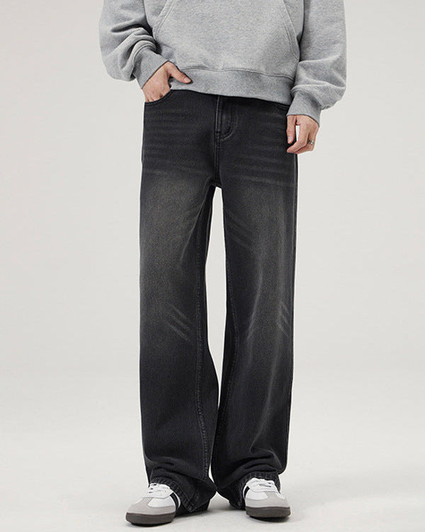 Jeans dritti Arden foderati in pile