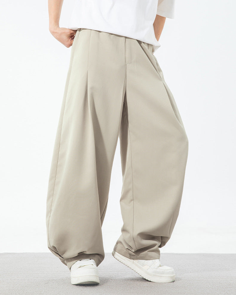 Pantaloni larghi a pieghe Urban Flow