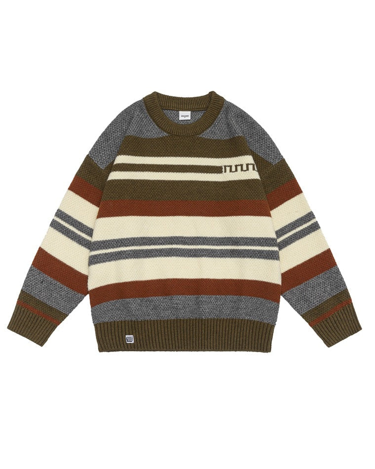 The Windward Stripe Crew Sweater