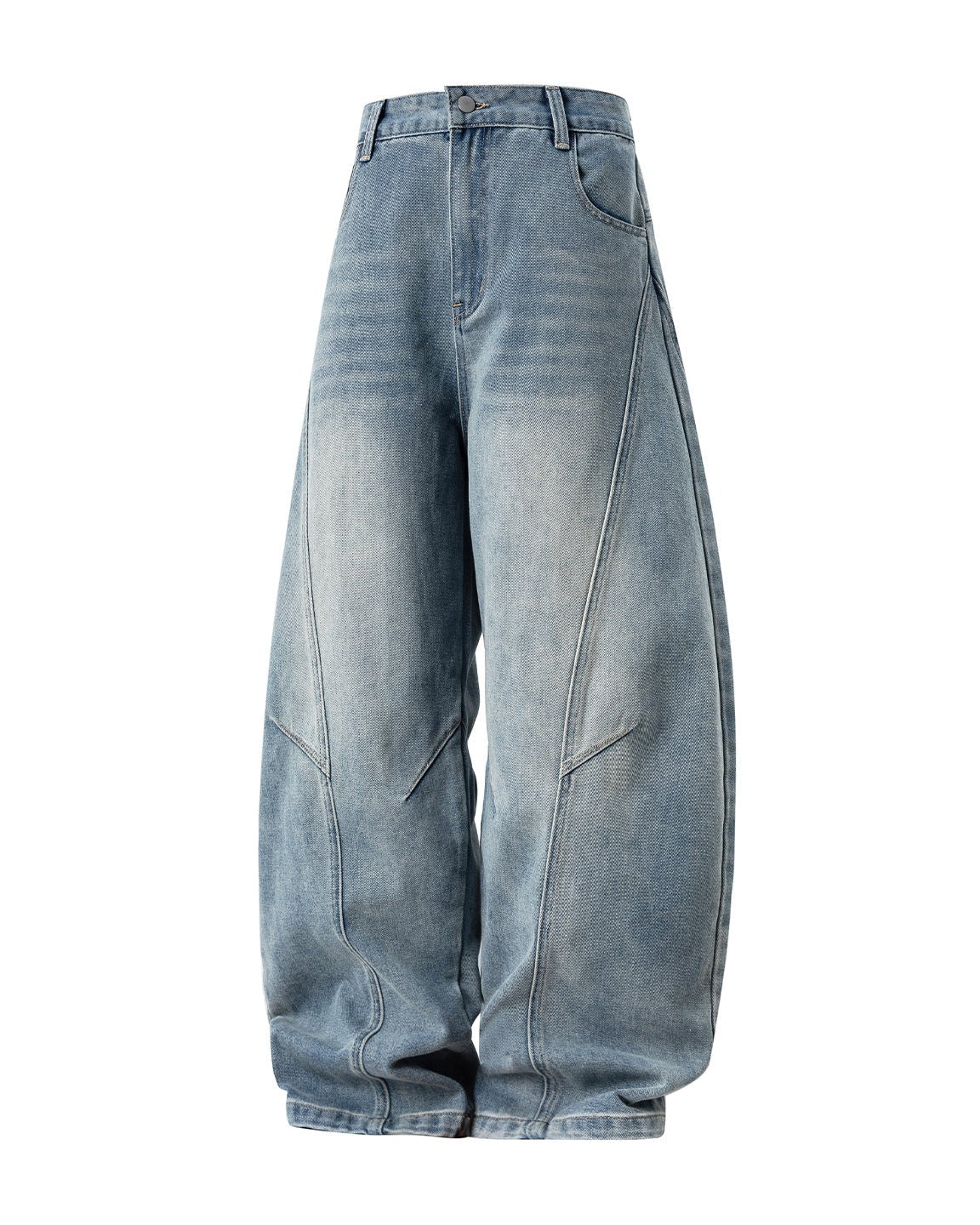 I jeans vintage con struttura a spacco Scimitar