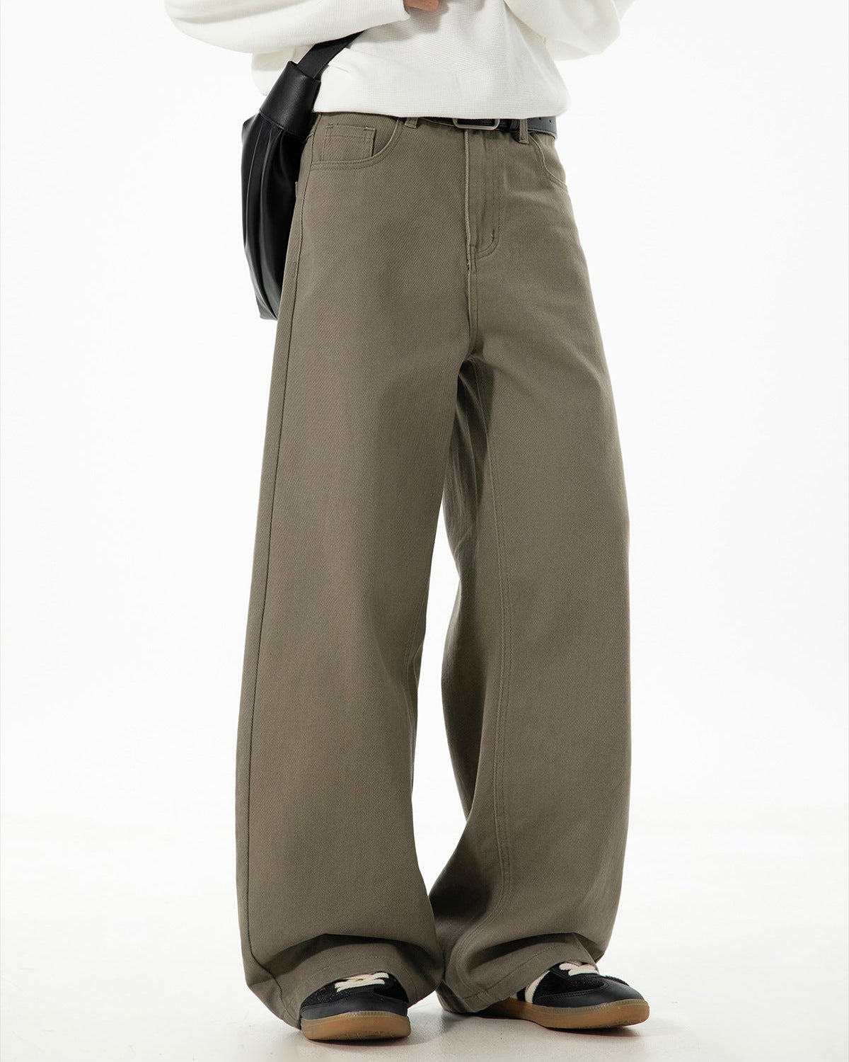 Twill Ease Straight Jeans