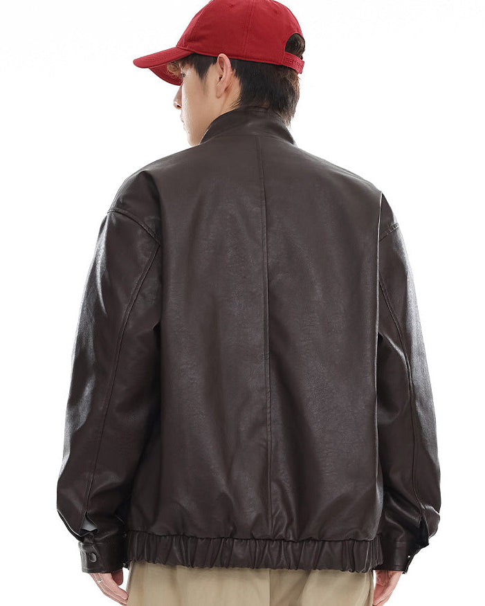 The Atlas Edge Motorcycle Leather Jacket