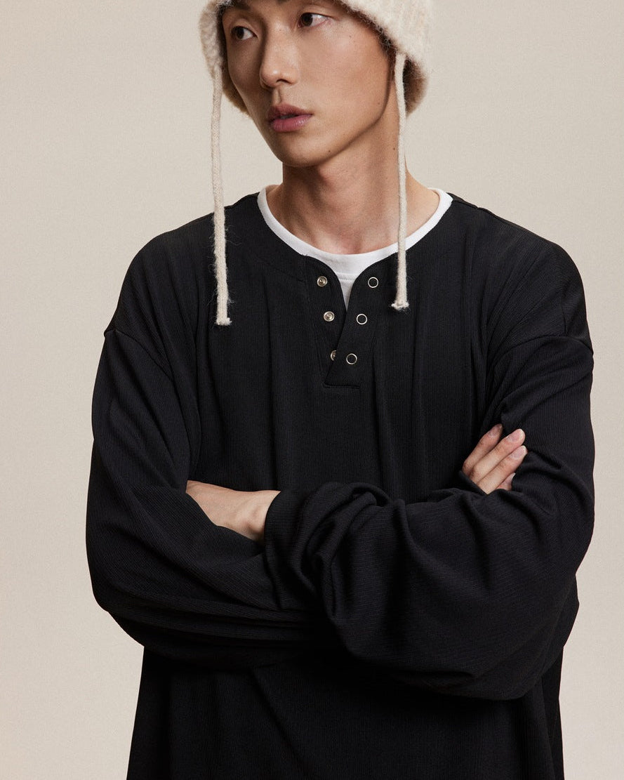 The Layerform Henley Tee