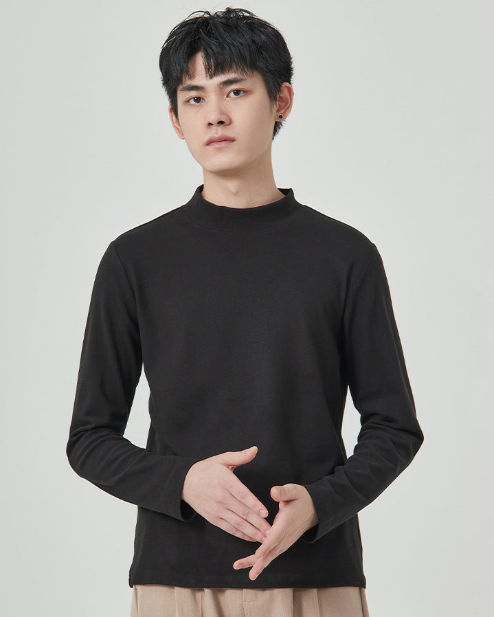Langford Velvet Longsleeve Tee med lange ermer