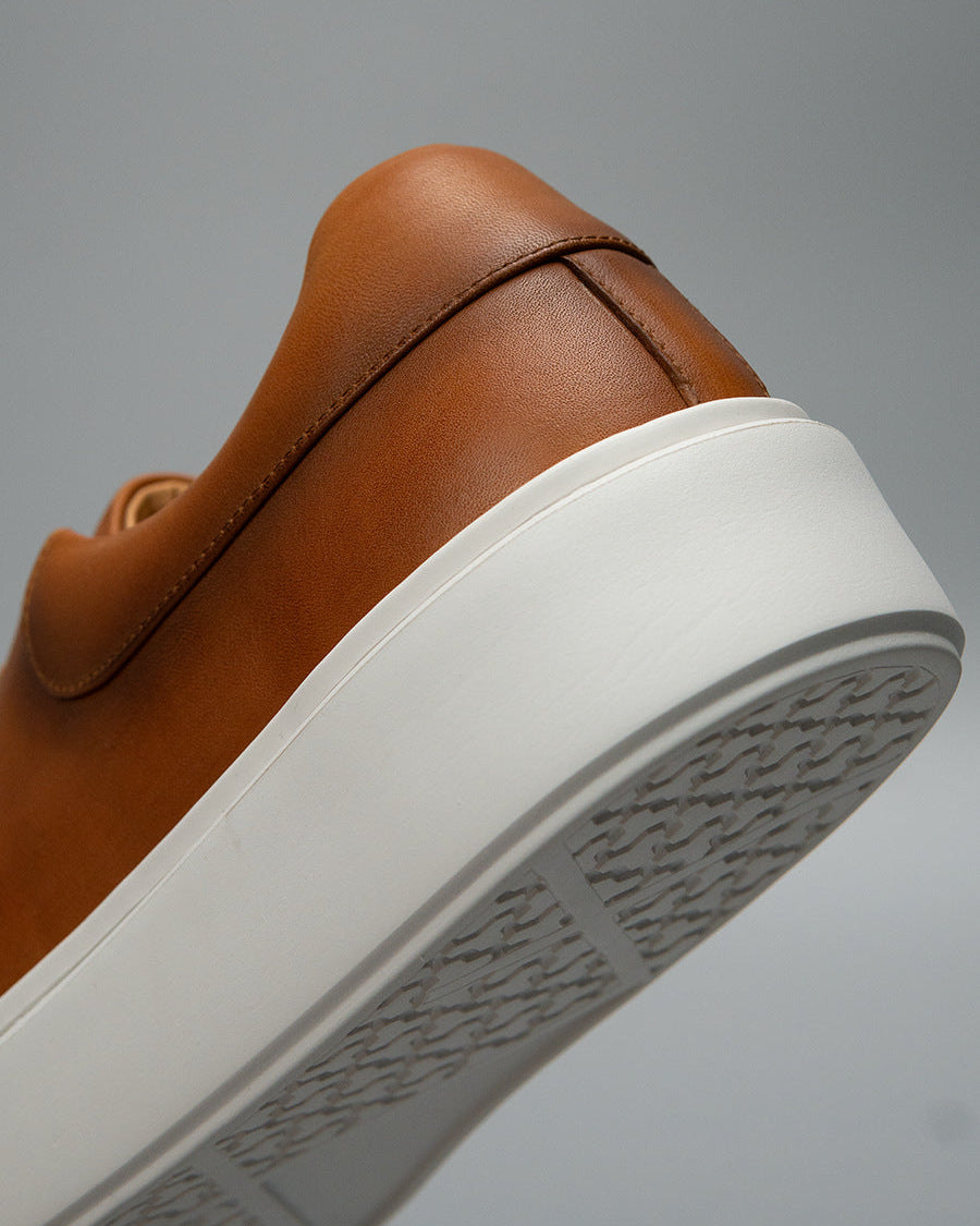 The Small Tire Vintage Sneakers i skinn