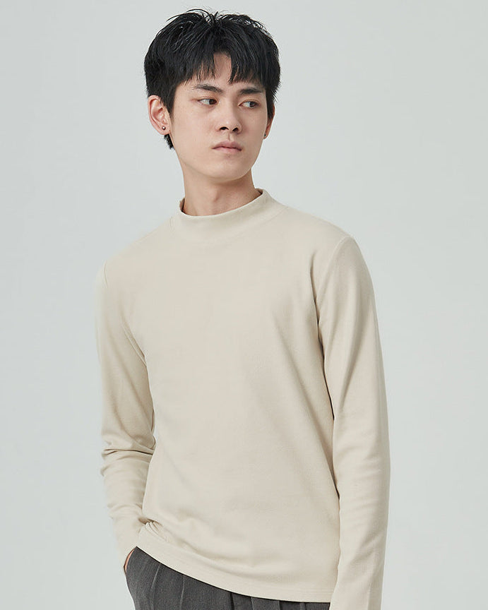 Langford Velvet Longsleeve Tee med lange ermer