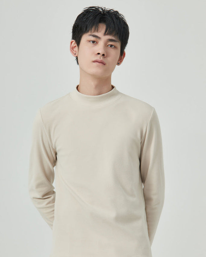 Langford Velvet Longsleeve Tee med lange ermer