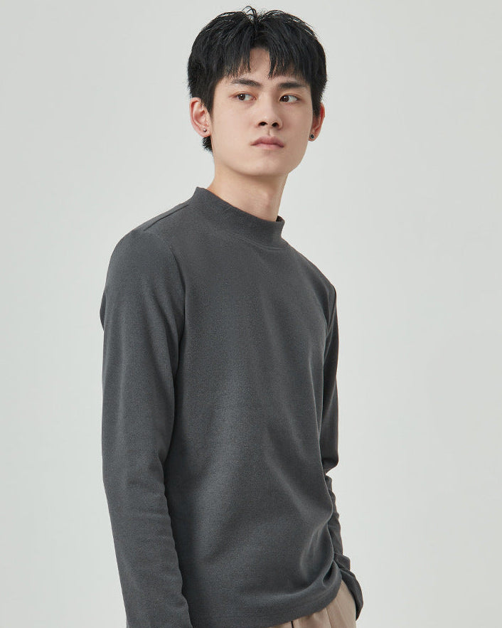 Langford Velvet Longsleeve Tee med lange ermer