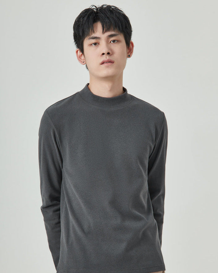Langford Velvet Longsleeve Tee med lange ermer