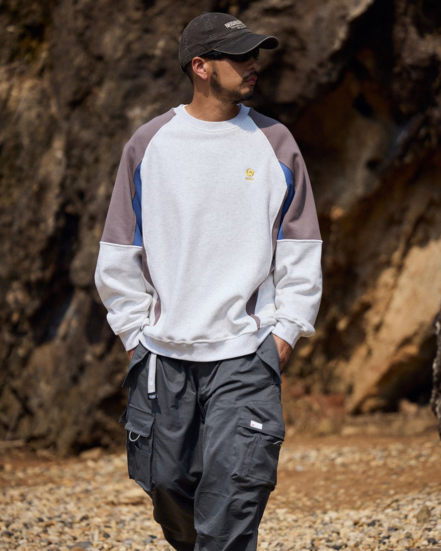 The RetroBlend Fleece Crew Sweater