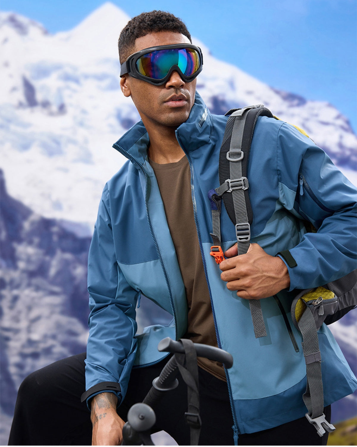 Summit Pro vanntett vindjakke med hette