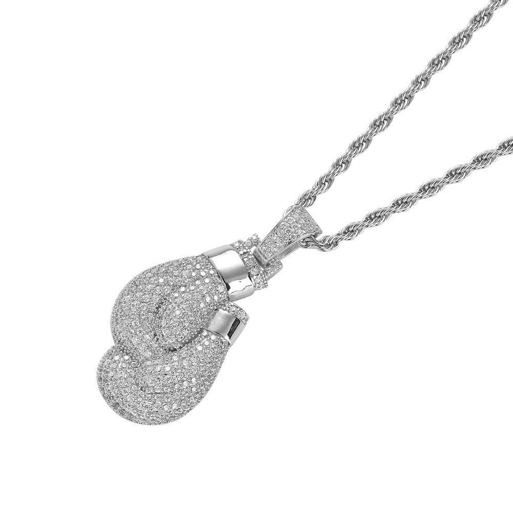 Halskjede med boksehansker