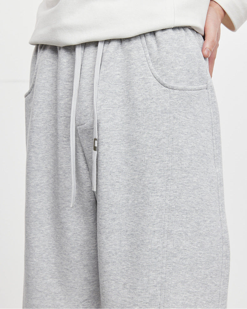 Joggers med rette ben i Heavy Modal Air-Layer
