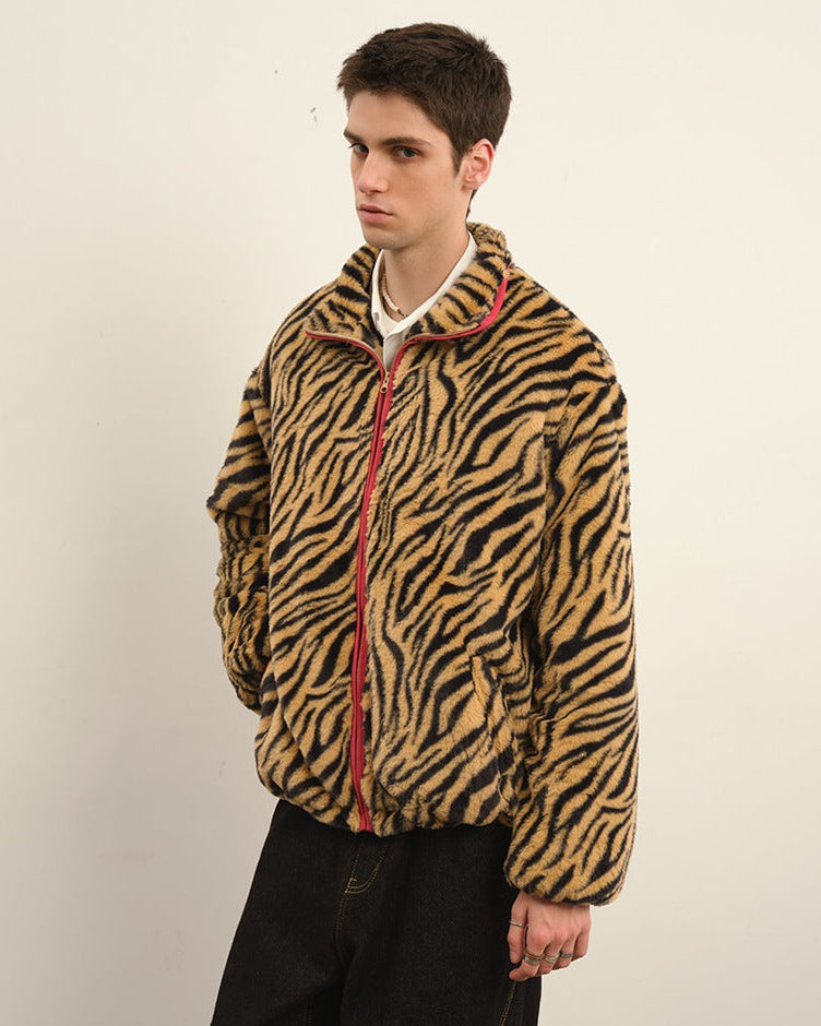 Ember Weave Plush Crew-jakke