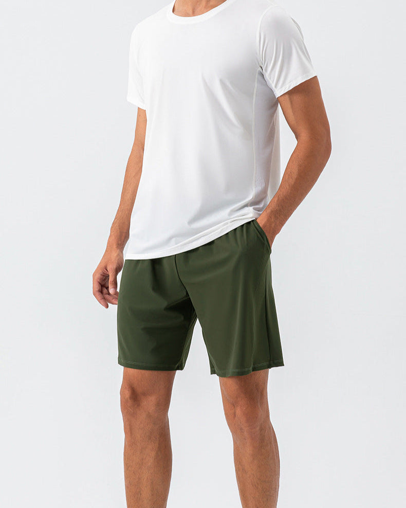 Sommershorts med hurtigttørkende og pustende passform