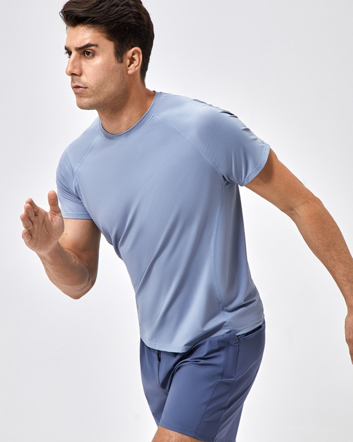 Zomersport Reflecterend Sneldrogend T-shirt met korte mouwen