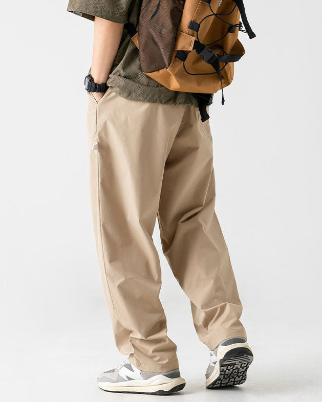 De Axis Geplooide Cargo Broek