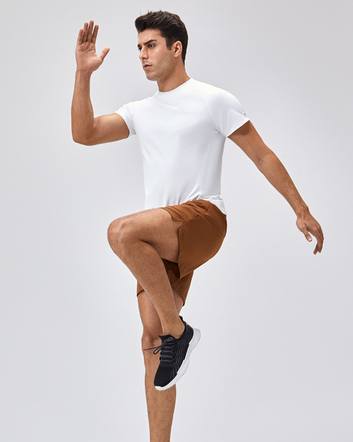 Zomersport Reflecterend Sneldrogend T-shirt met korte mouwen