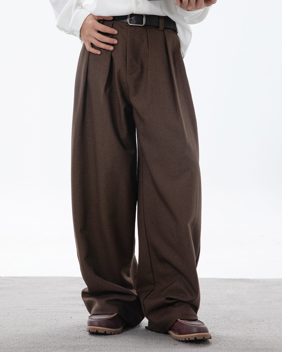 De Osaka Flow Broek met Plooi