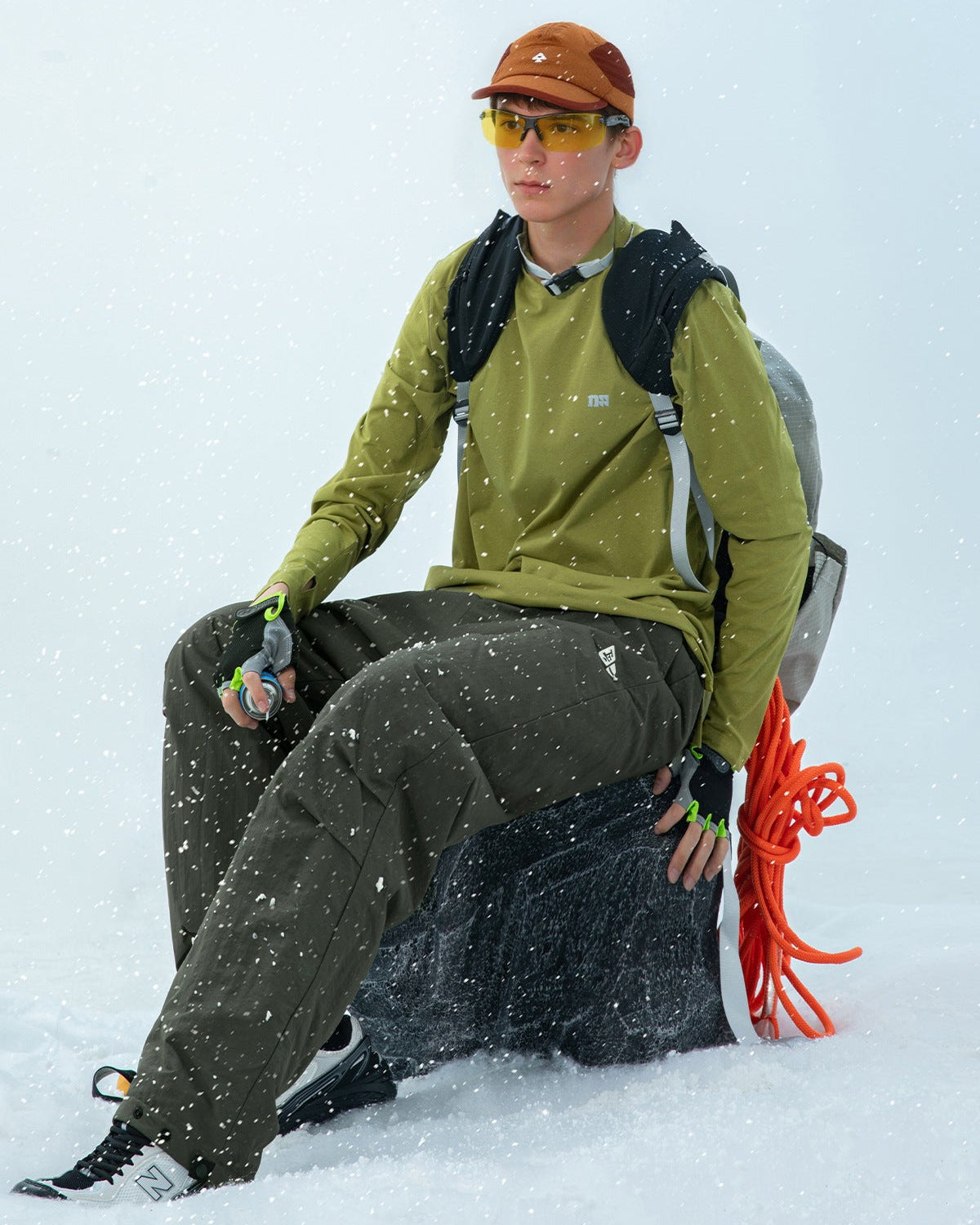 De Summit Geplooide Cargo Broek