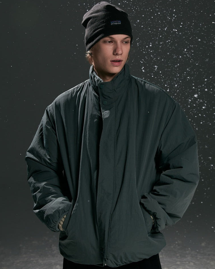 The Reversible Shearline Padded Coat Jacket