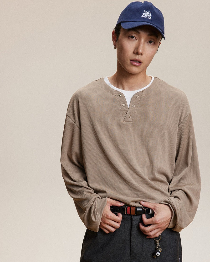 The Layerform Henley Tee