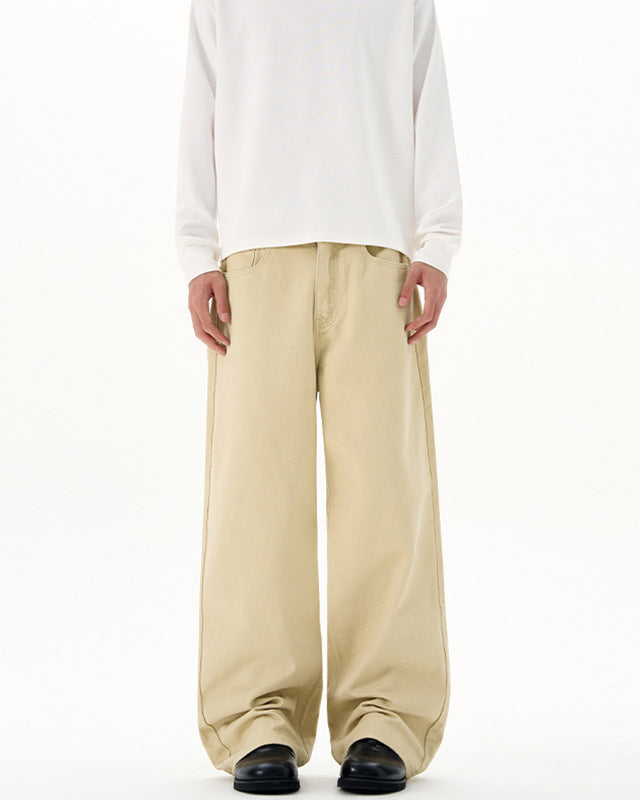 Lumen Drape Jeans met wijde pijpen