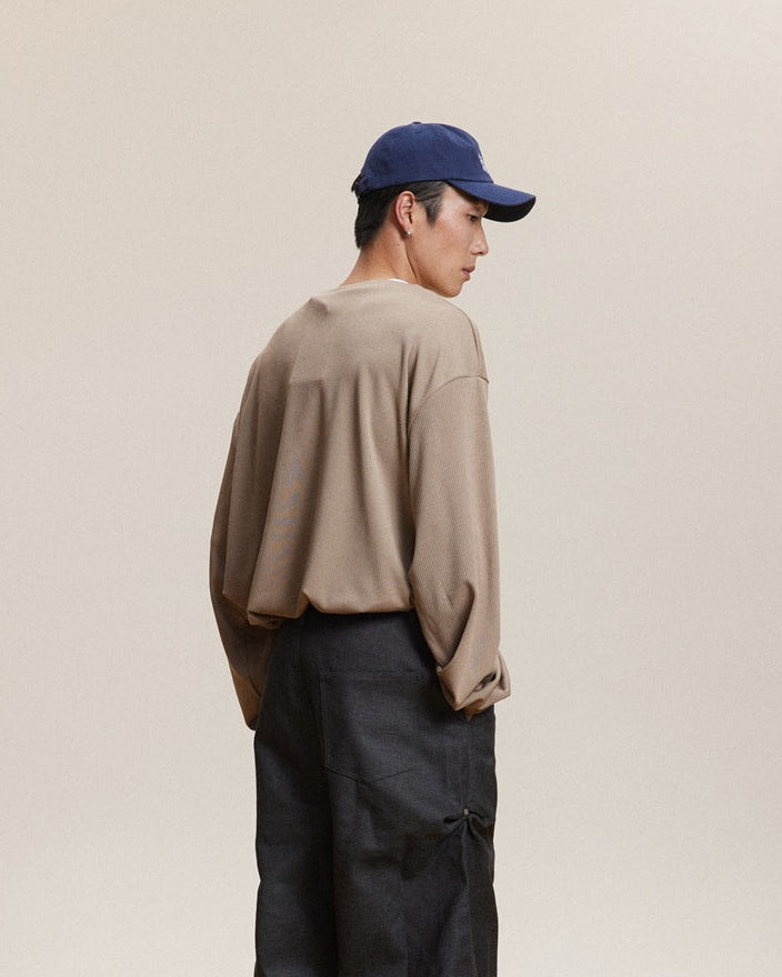 The Rheon Long-Sleeved Collar Top Sweater