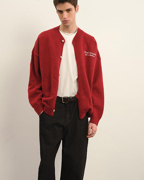 Geborduurd vest van Rowan