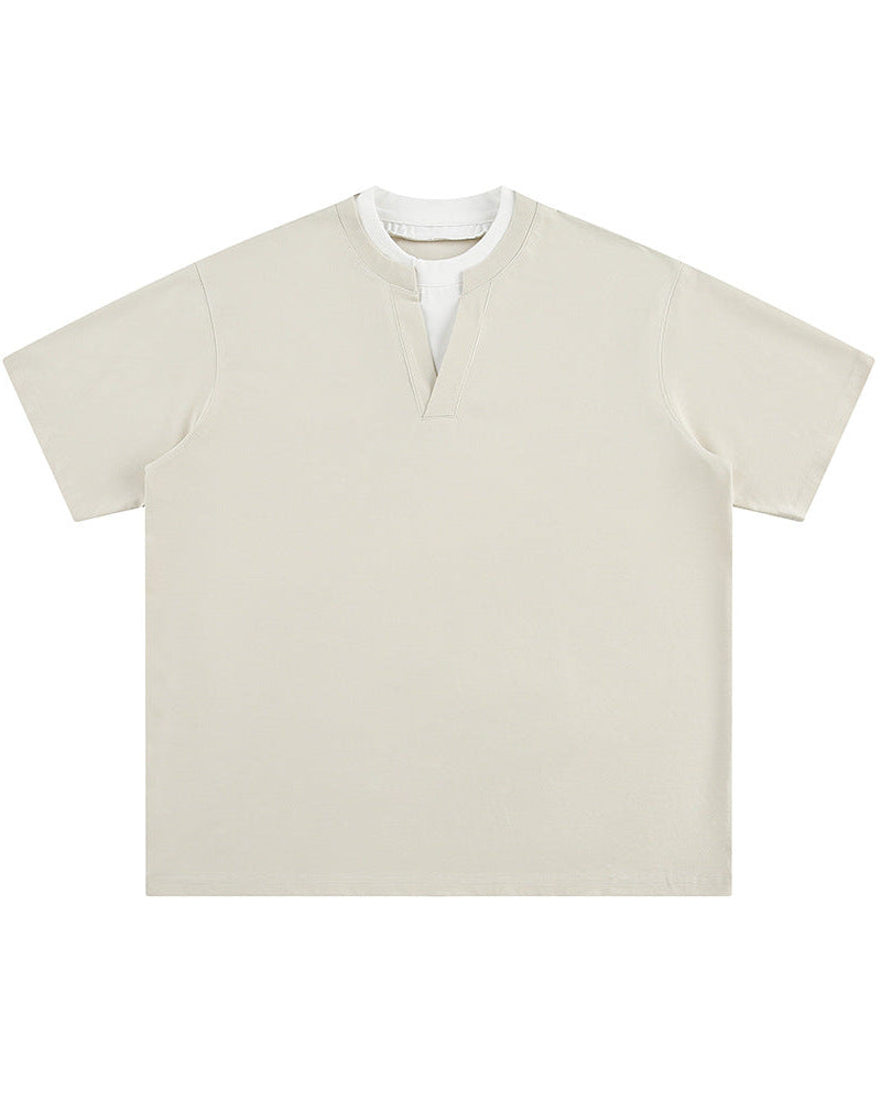 Het Layerform T-shirt met dubbele weving