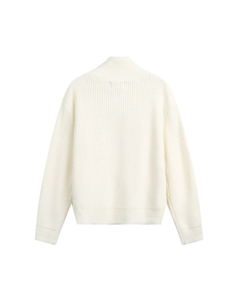 The Arcline Ribbed Knit Cardigan