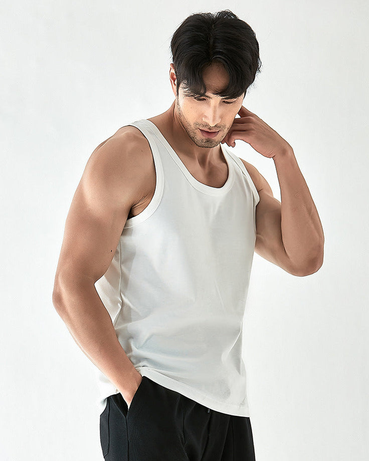 Camiseta sem mangas The Light Luxury Pima Cotton Ice Silk