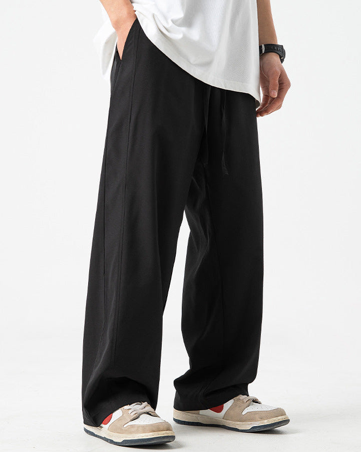 Calça reta Glacé Flow