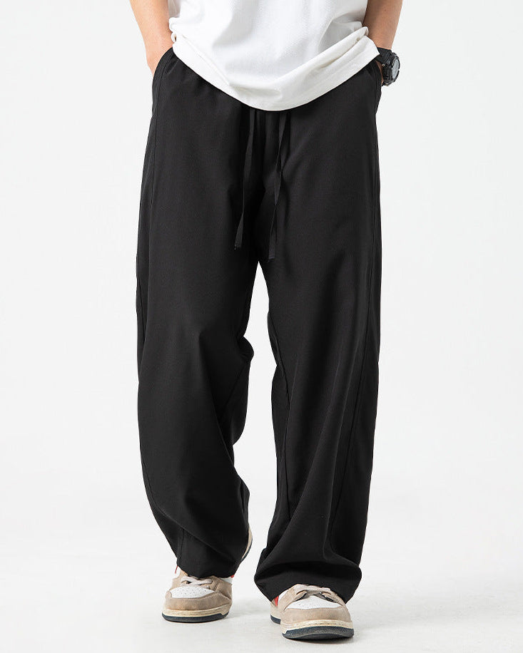 Calça reta Glacé Flow