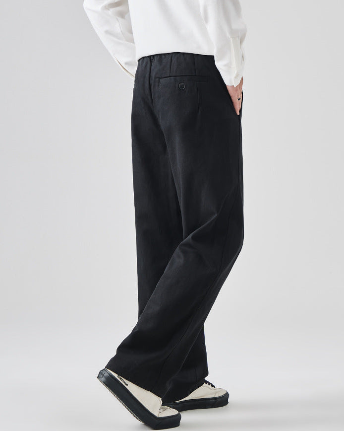 Calça reta Elborough Lyocell