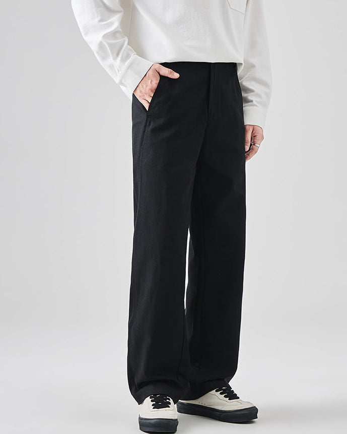 Calça reta Elborough Lyocell