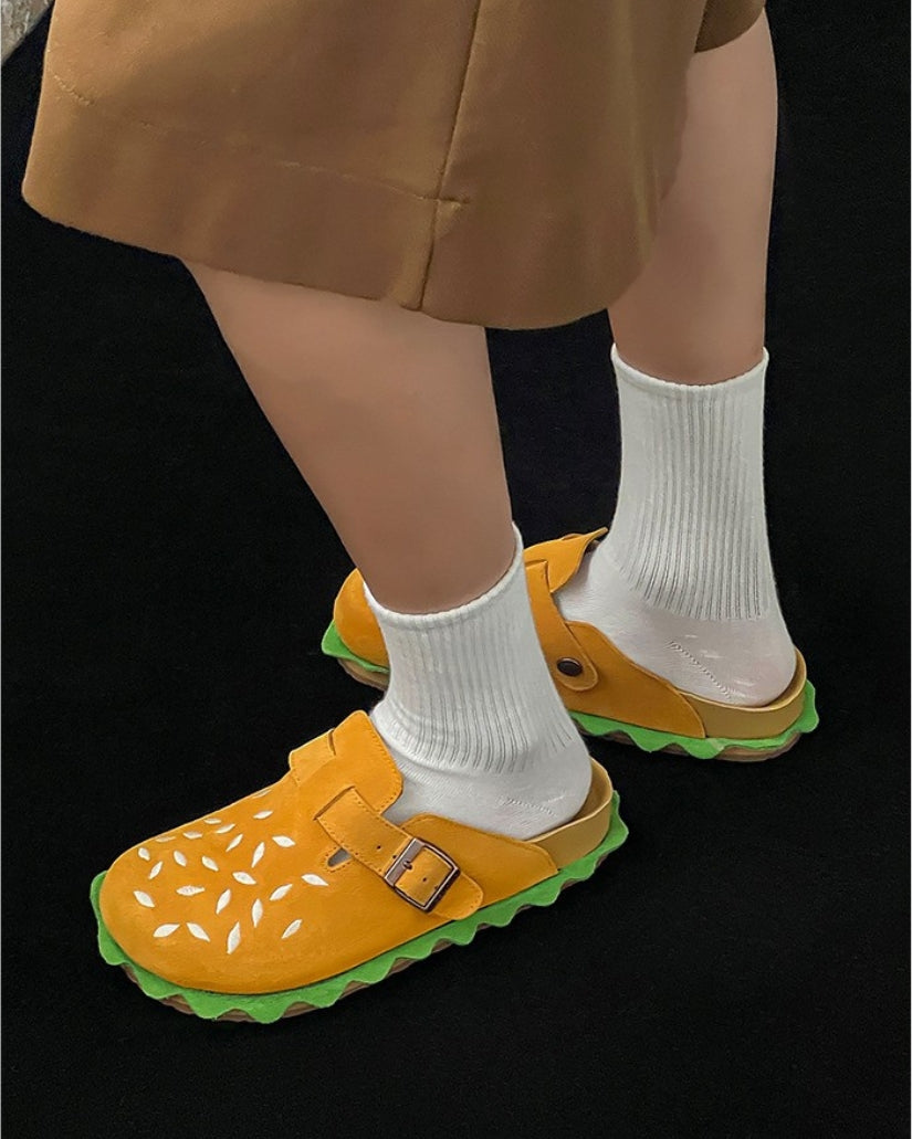 Slides de hambúrguer