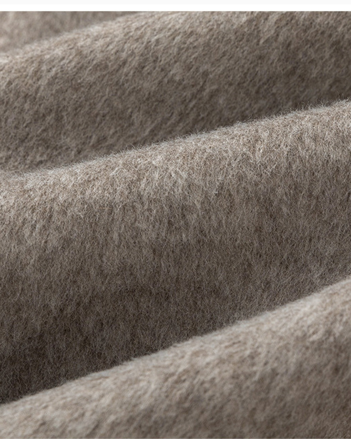 Jaqueta curta com mistura de lã texturizada