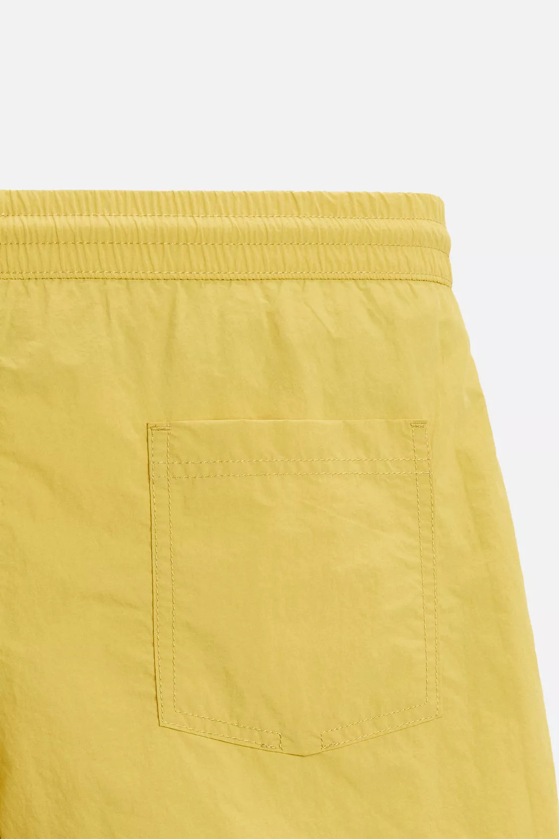 SHORT DE NATAÇÃO BÁSICO DE COMPRIMENTO MÉDIO - AMARELO