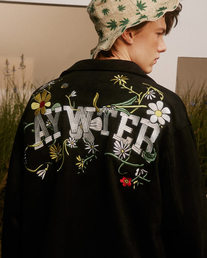 The Marwood Floral Embroidered Casual Jacket