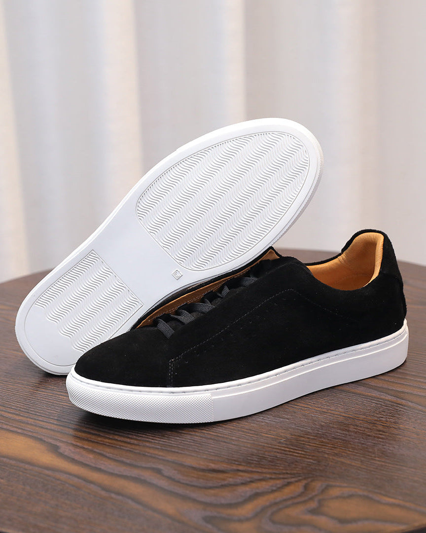 Tênis Softey® Suede Low - Black Night