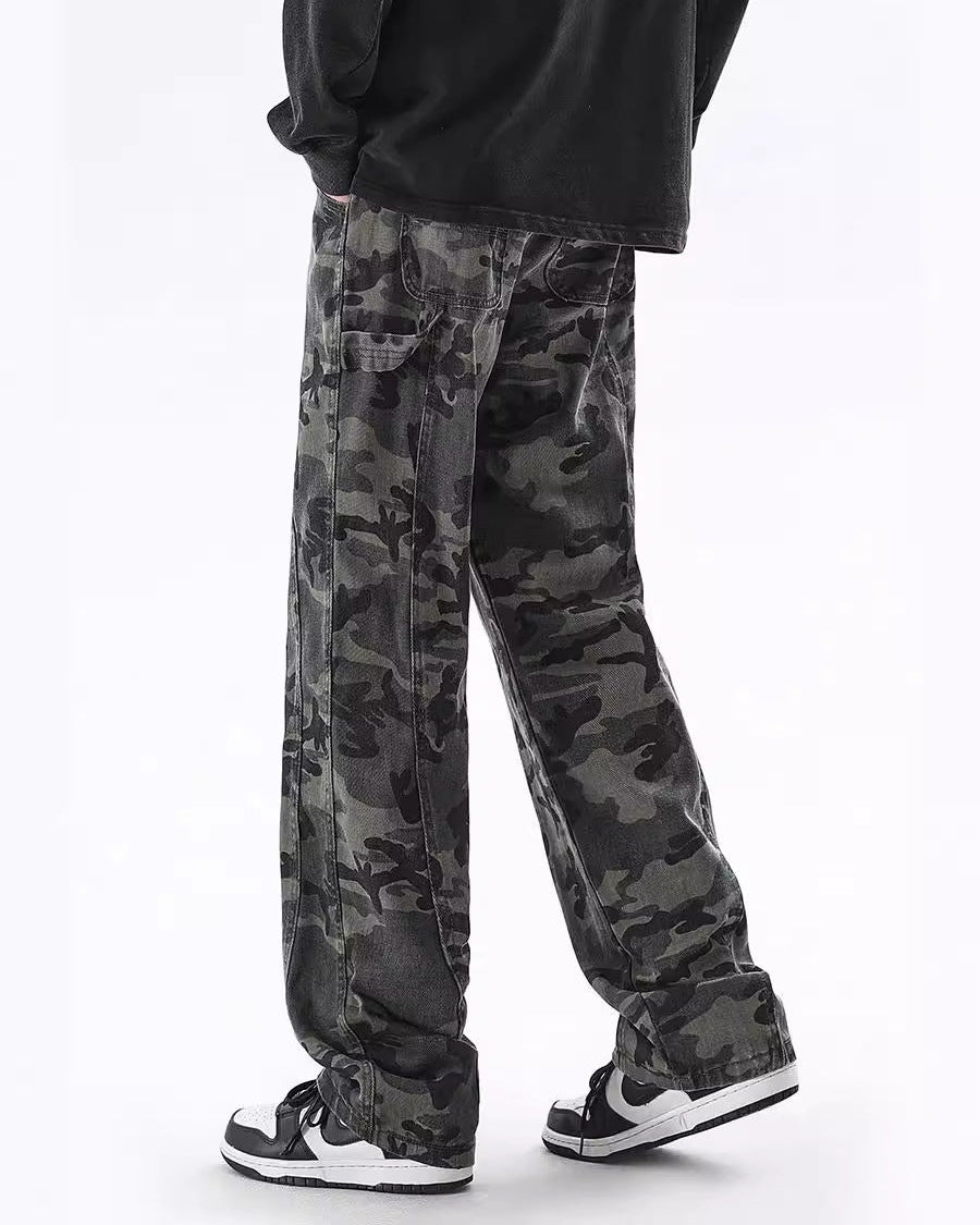 Briar Distressed Cargo Jeans