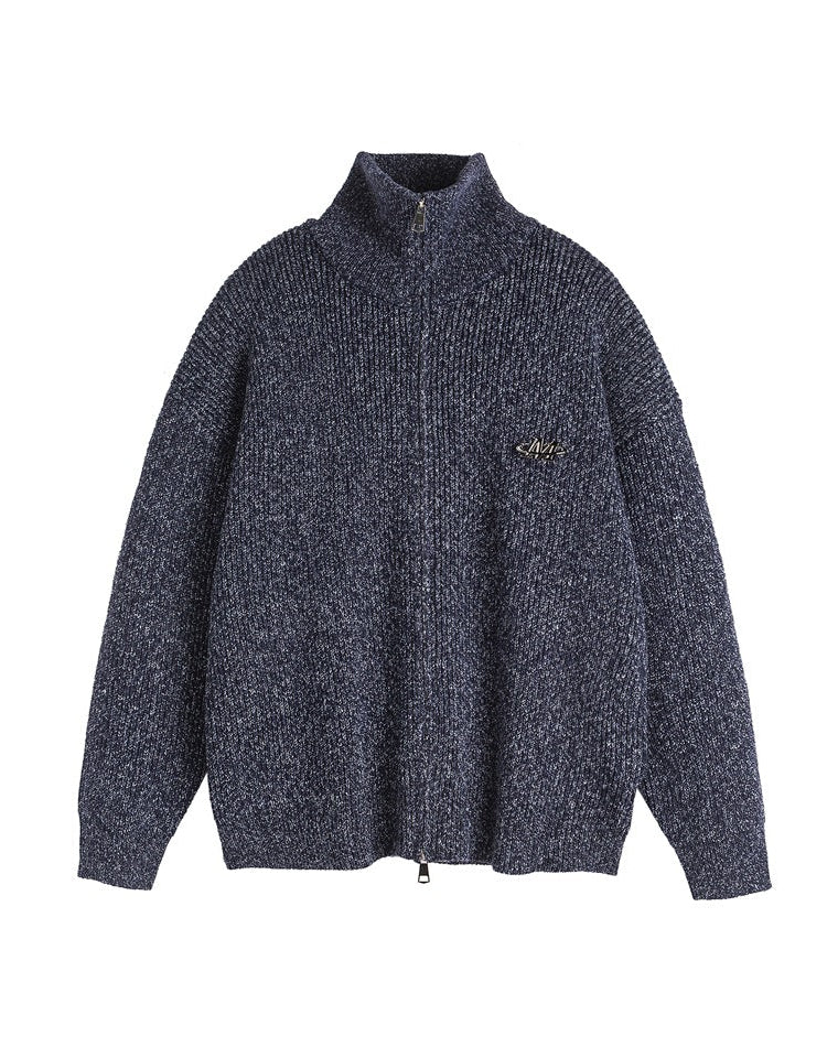 The Urban Edge Zipper Cardigan