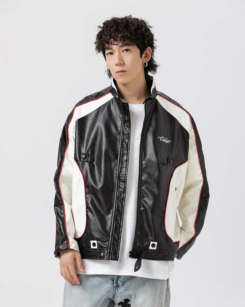 The Solstice PU Leather Jacket