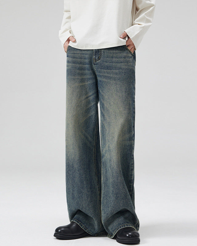 The Lazeward A-Line Wide Jeans