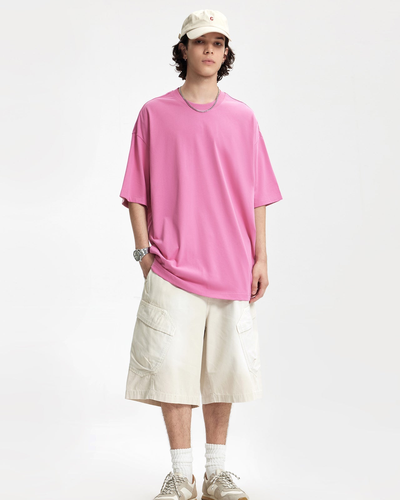 Camiseta de tamanho grande Ice-Cool
