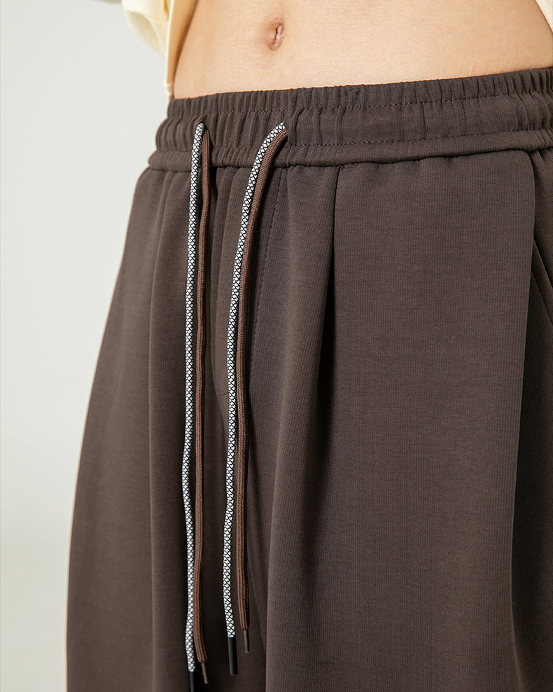 Calças Jogger drapeadas Dualline