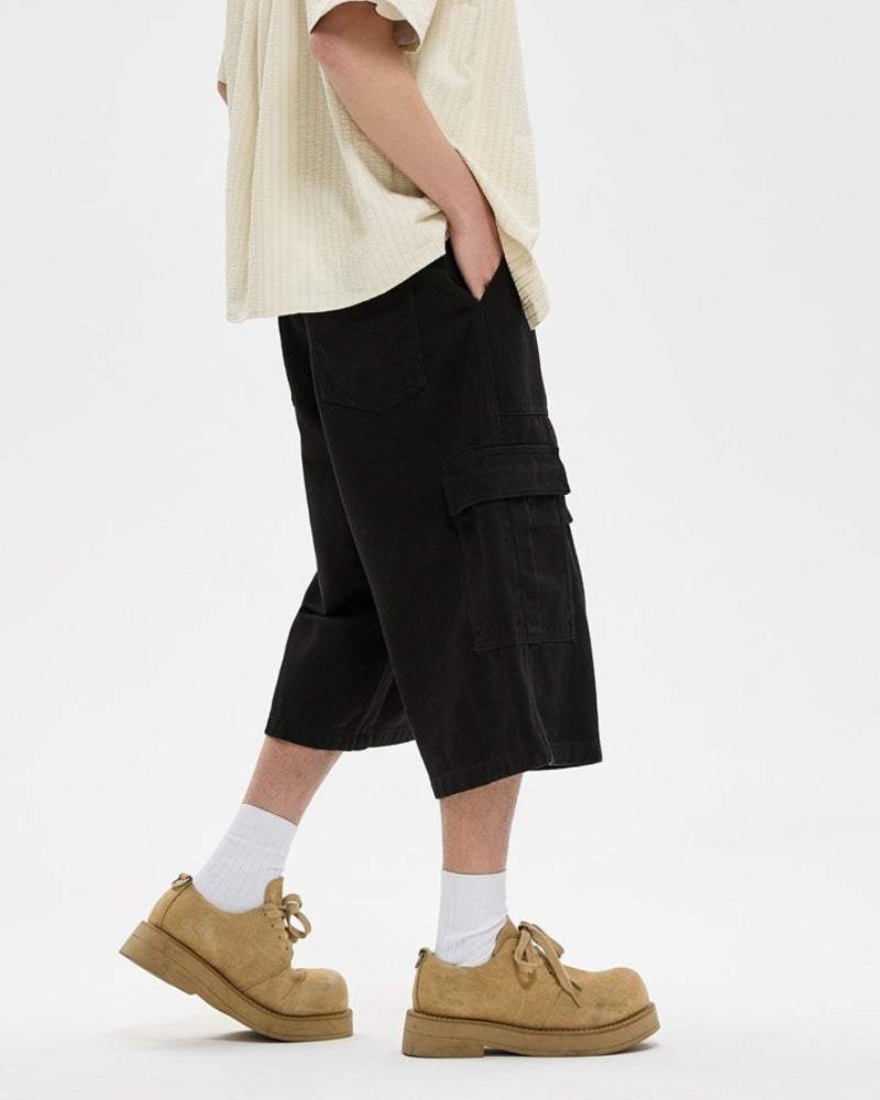 Bermudas Cargo Oversized