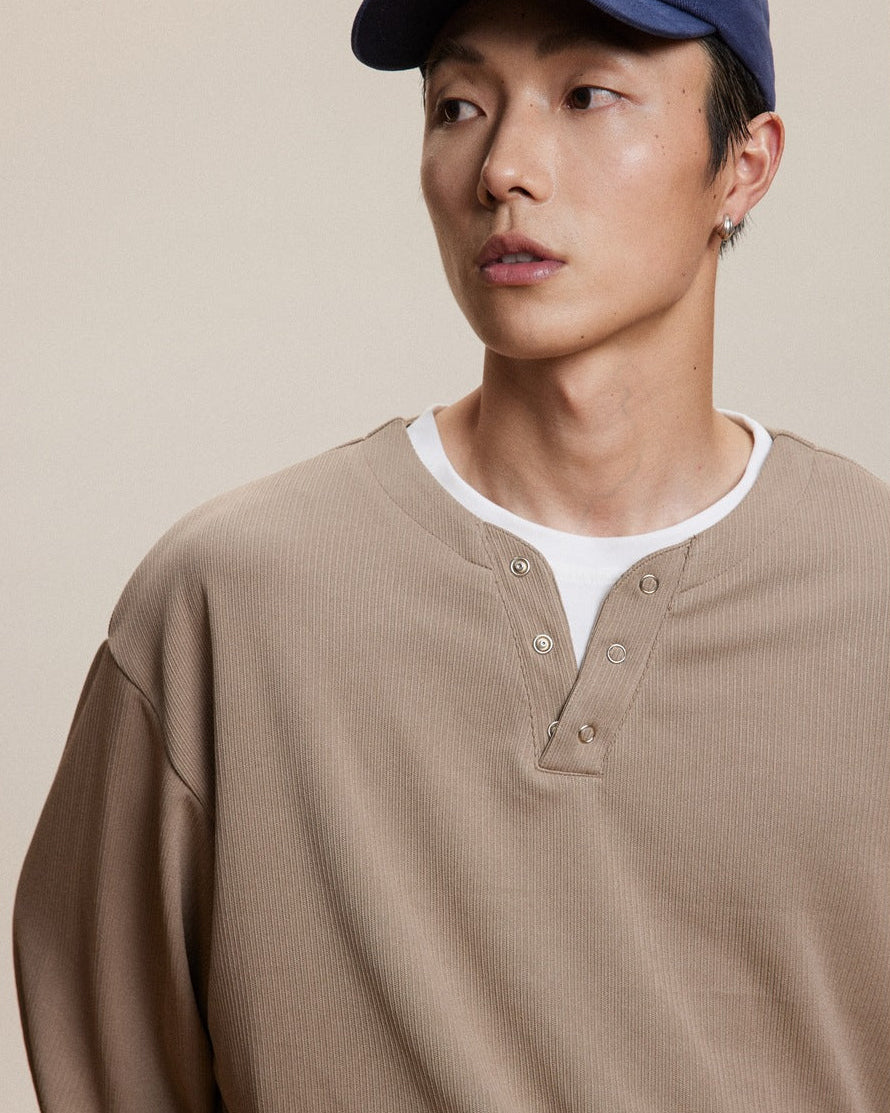 The Layerform Henley Tee