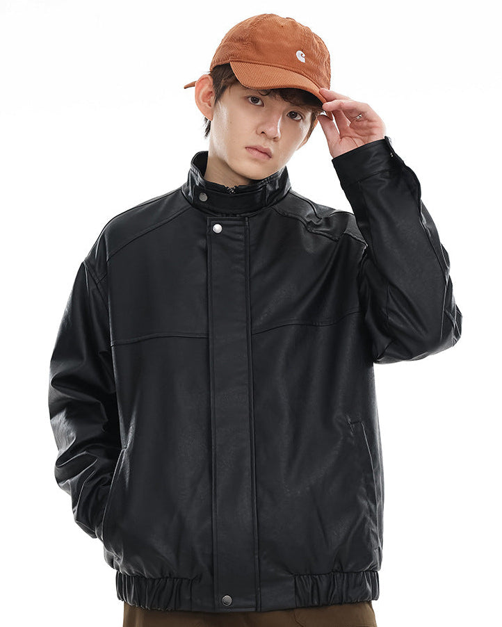 The Atlas Edge Motorcycle Leather Jacket